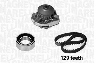 MAGNETI MARELLI 341404820001 -  Водяной насос + комплект зубчатого ремня